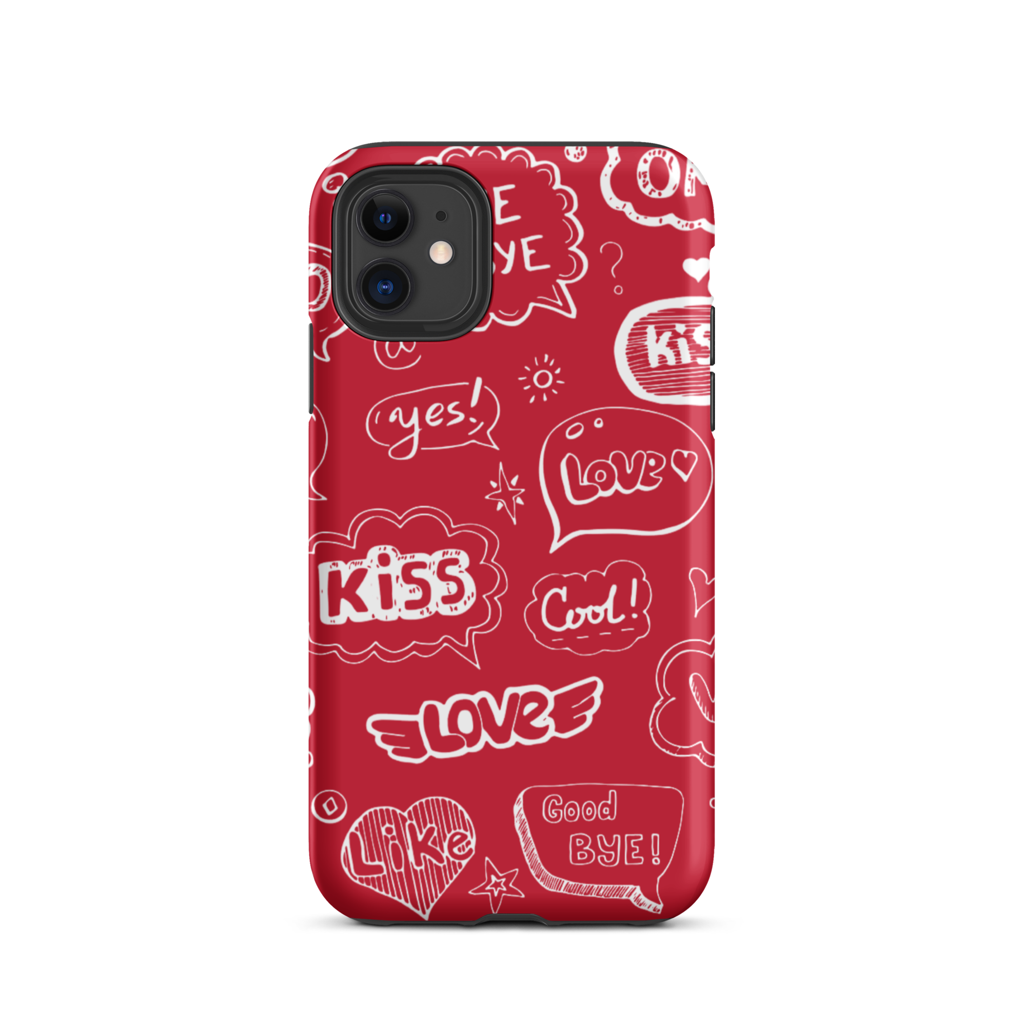 tough case for iphone® / valentine's day kiss