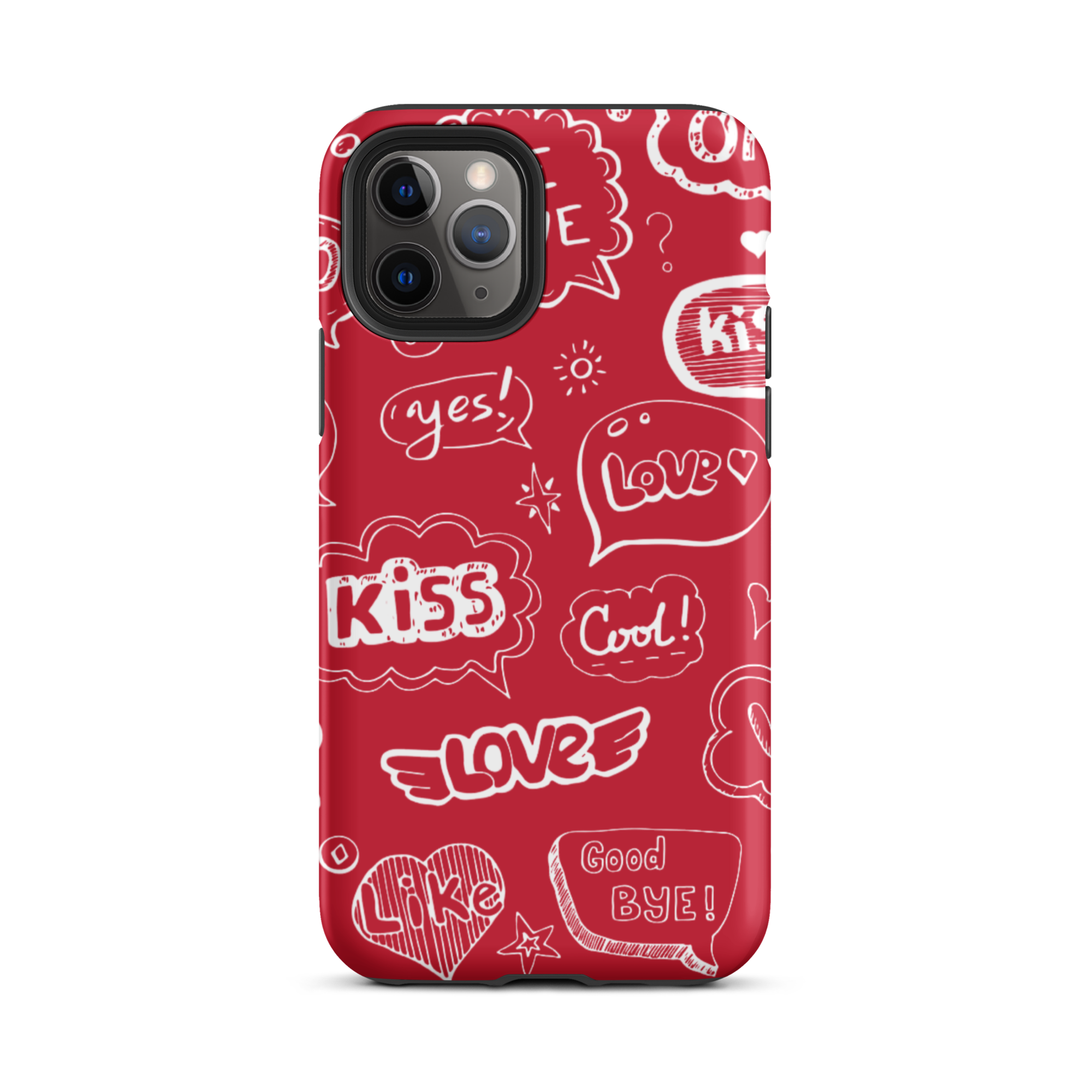 tough case for iphone® / valentine's day kiss