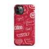 tough case for iphone® / valentine's day kiss