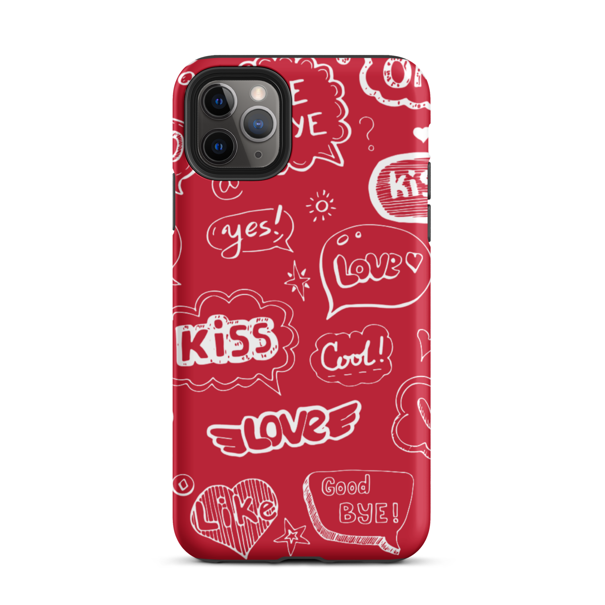 tough case for iphone® / valentine's day kiss