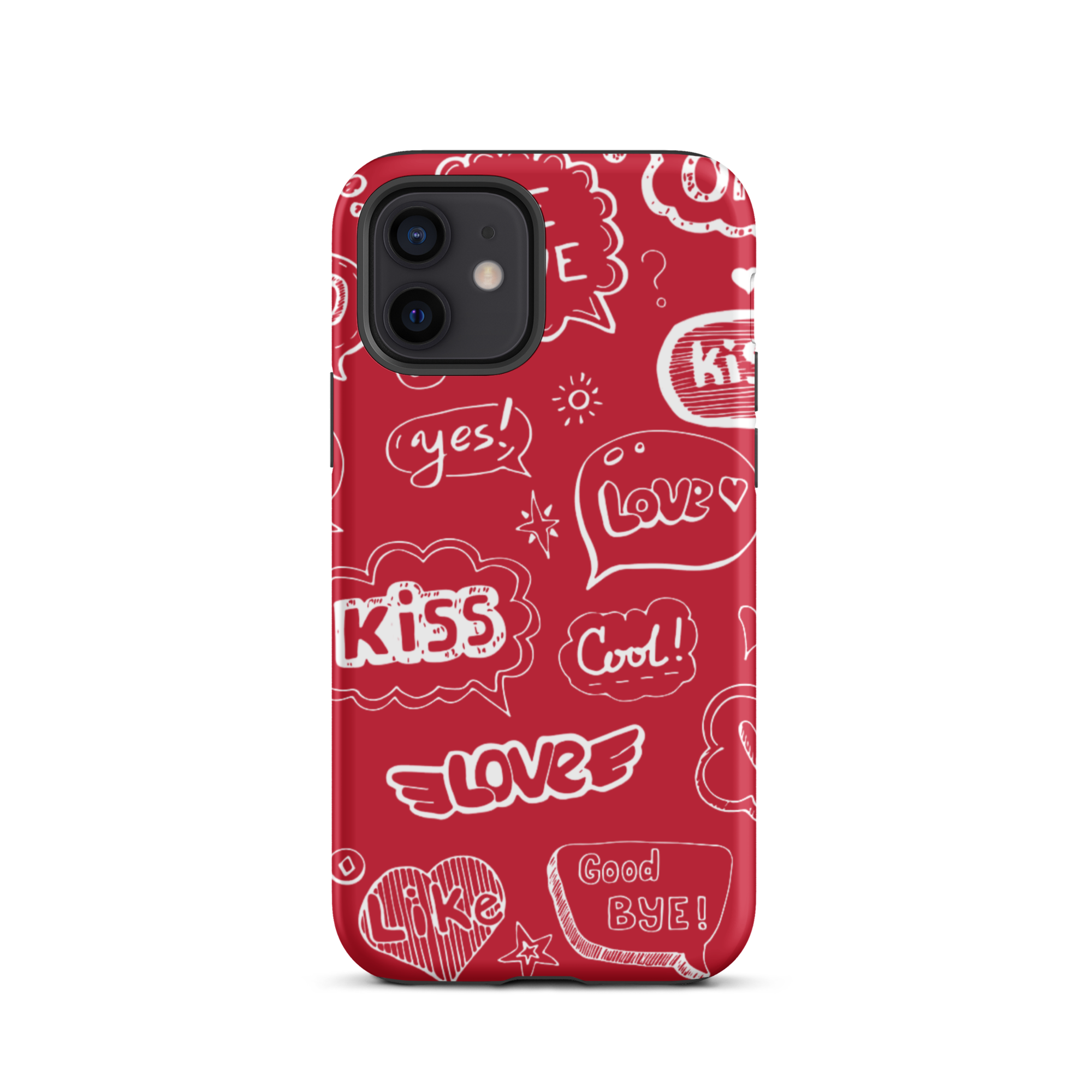 tough case for iphone® / valentine's day kiss