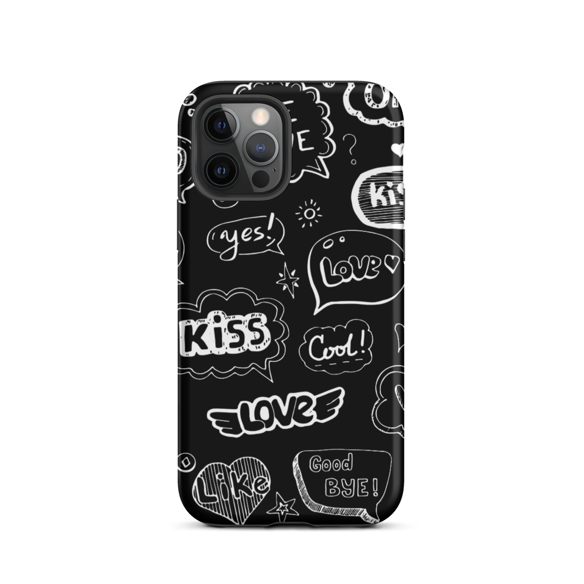 tough case for iphone® / valentine's day kiss