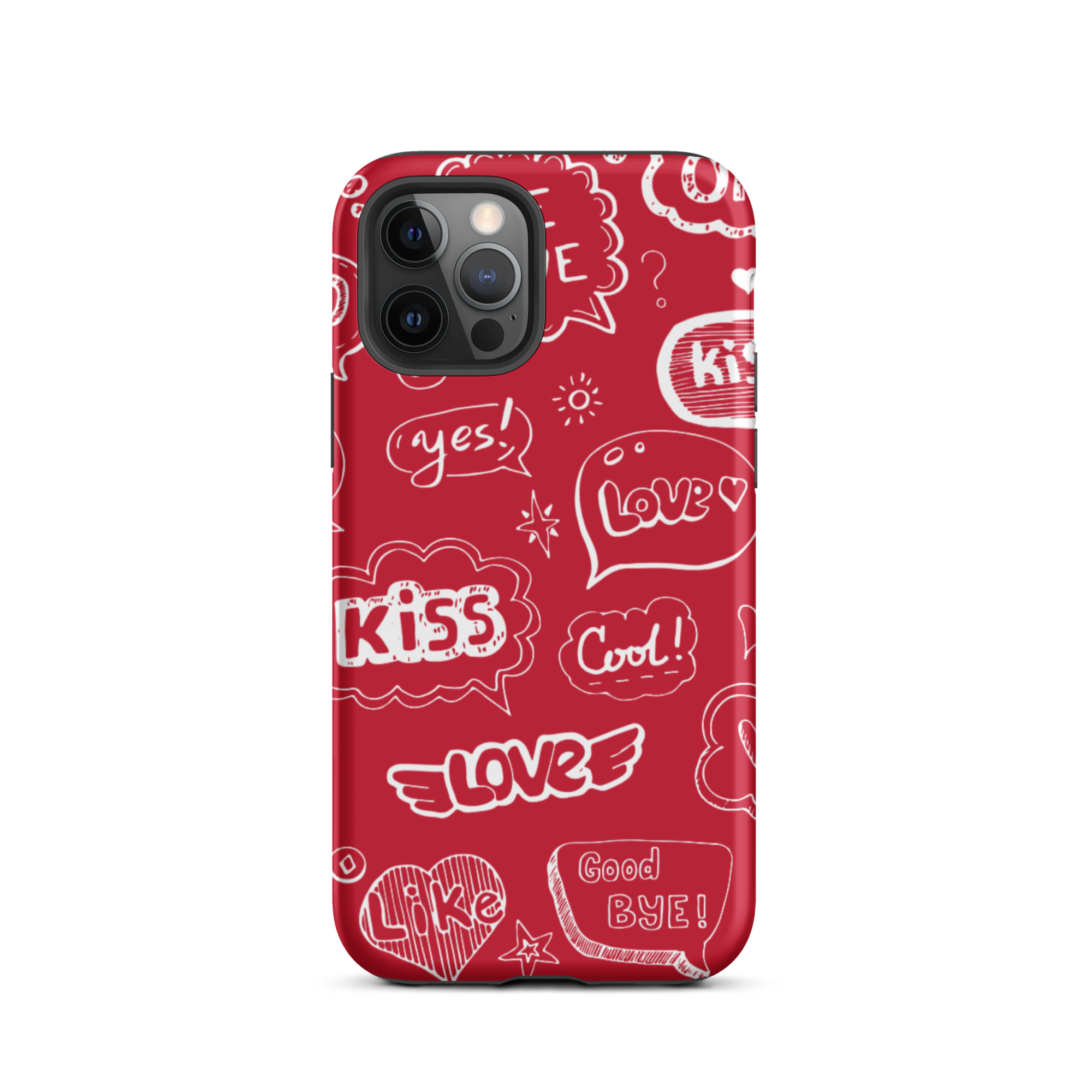 tough case for iphone® / valentine's day kiss