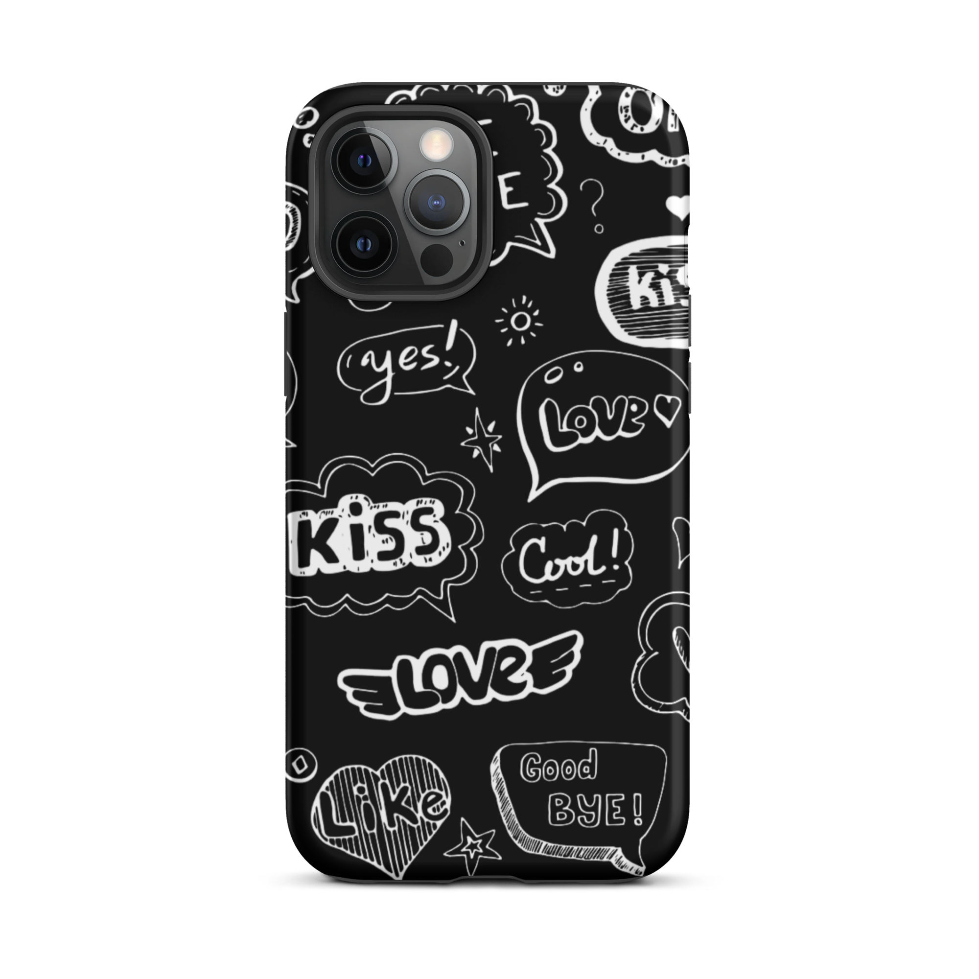 tough case for iphone® / valentine's day kiss