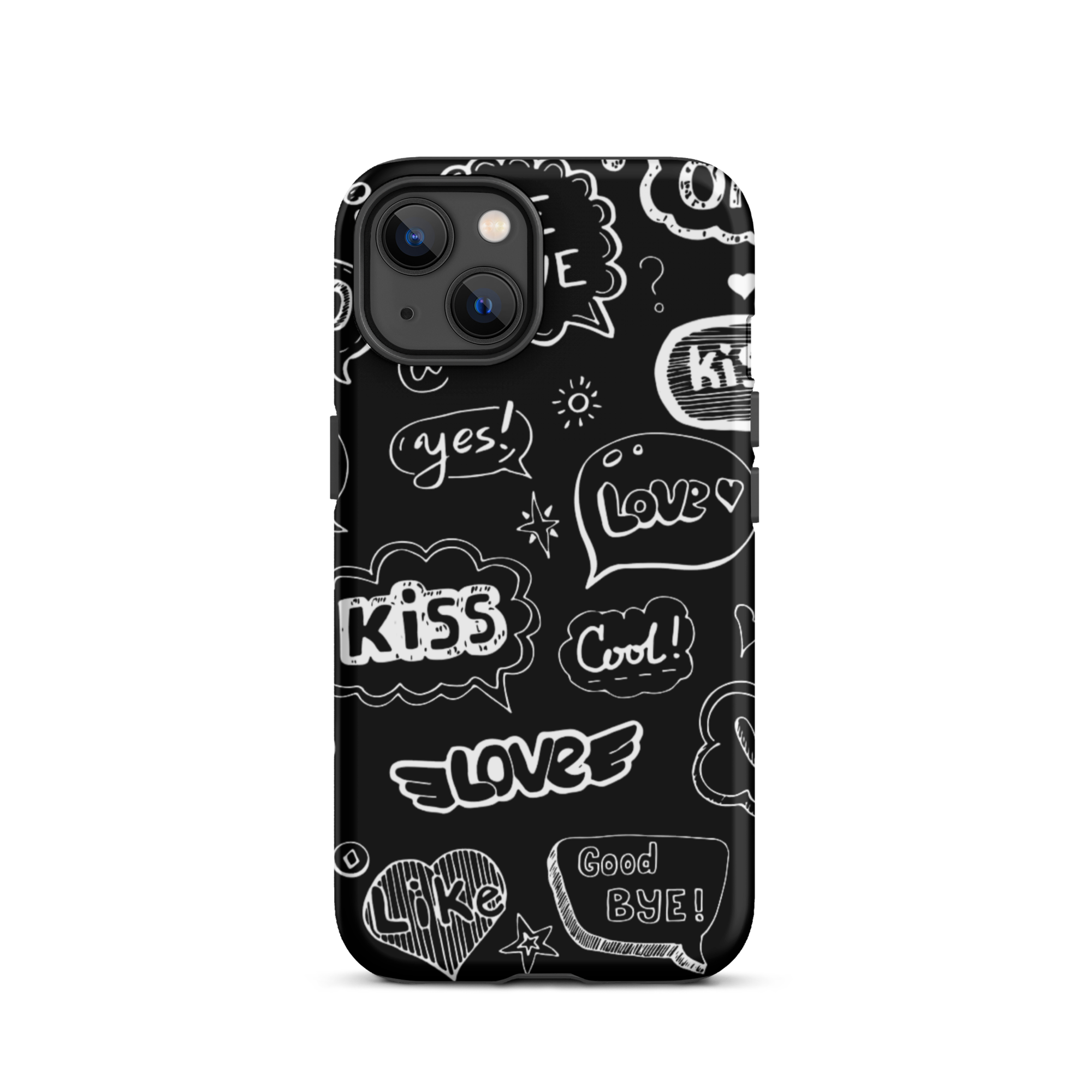 tough case for iphone® / valentine's day kiss