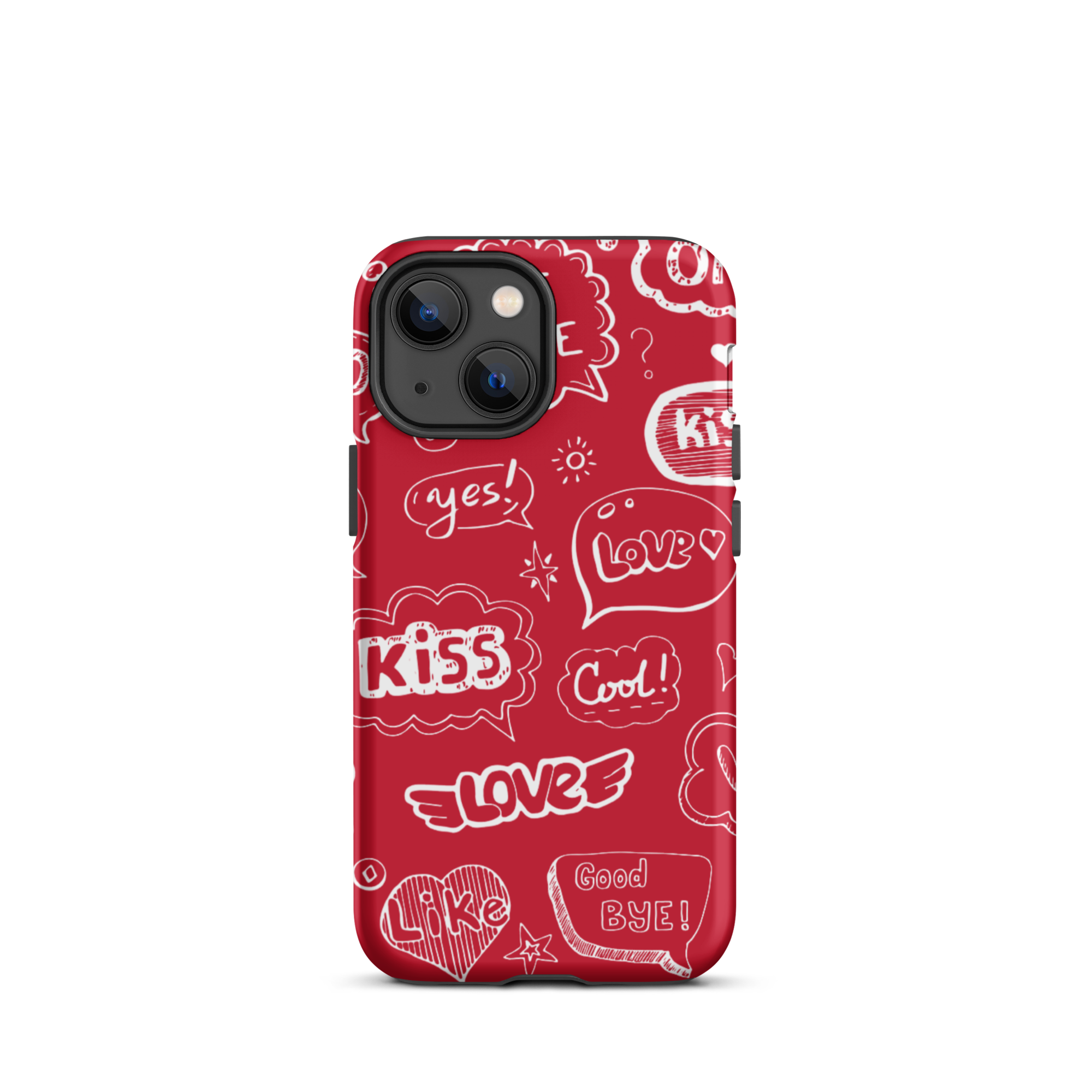 tough case for iphone® / valentine's day kiss