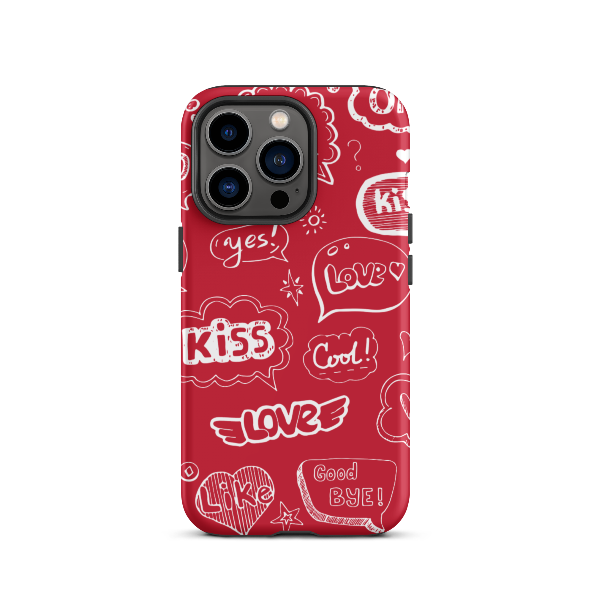 tough case for iphone® / valentine's day kiss
