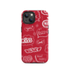 tough case for iphone® / valentine's day kiss