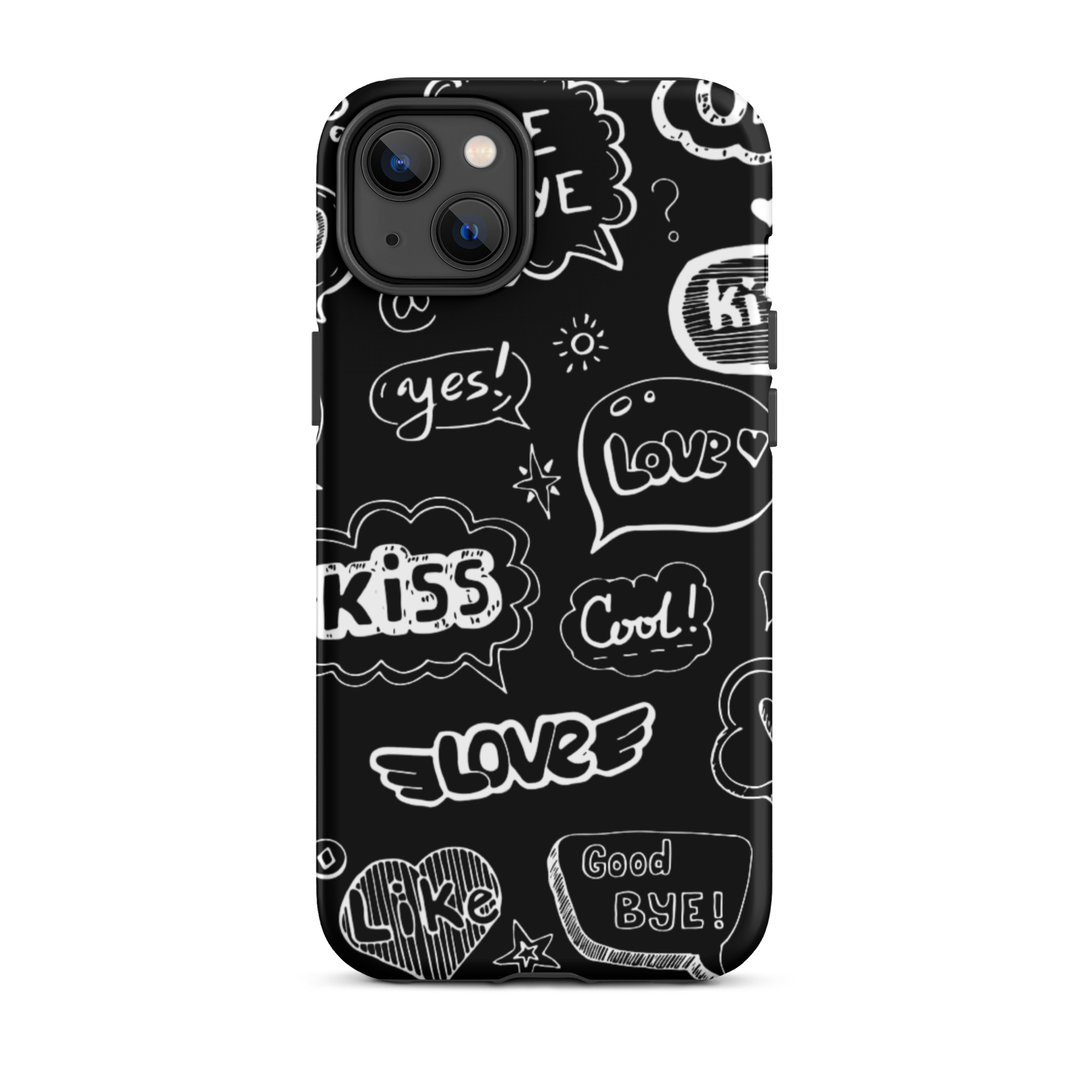 tough case for iphone® / valentine's day kiss