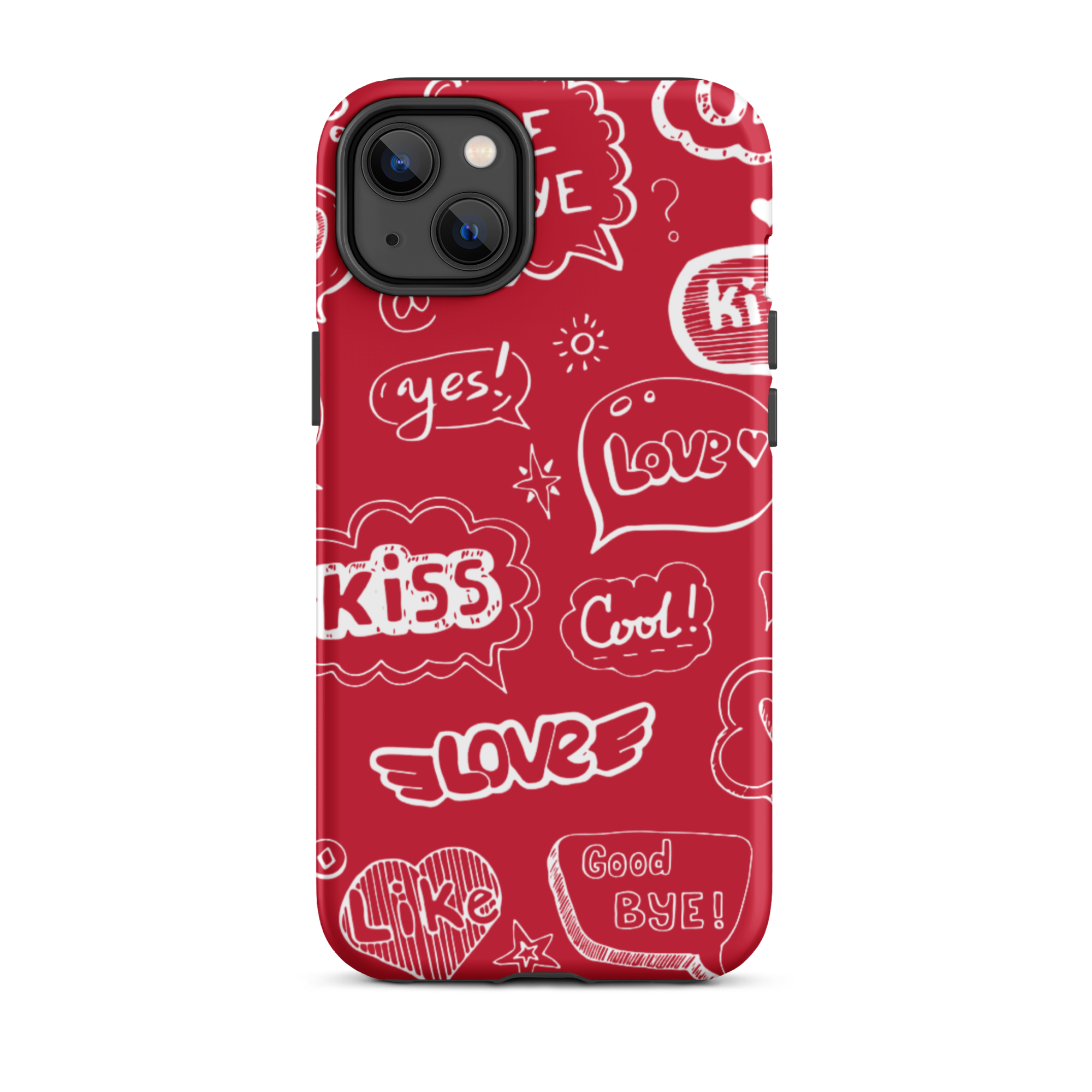 tough case for iphone® / valentine's day kiss