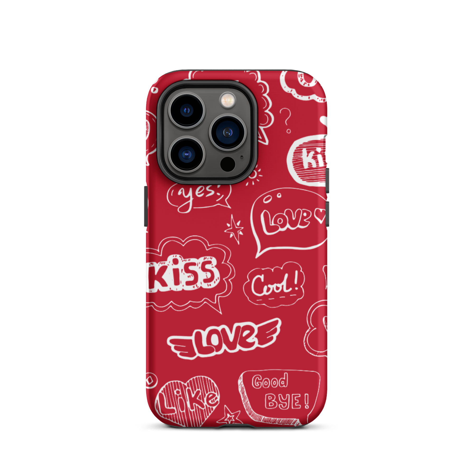 tough case for iphone® / valentine's day kiss