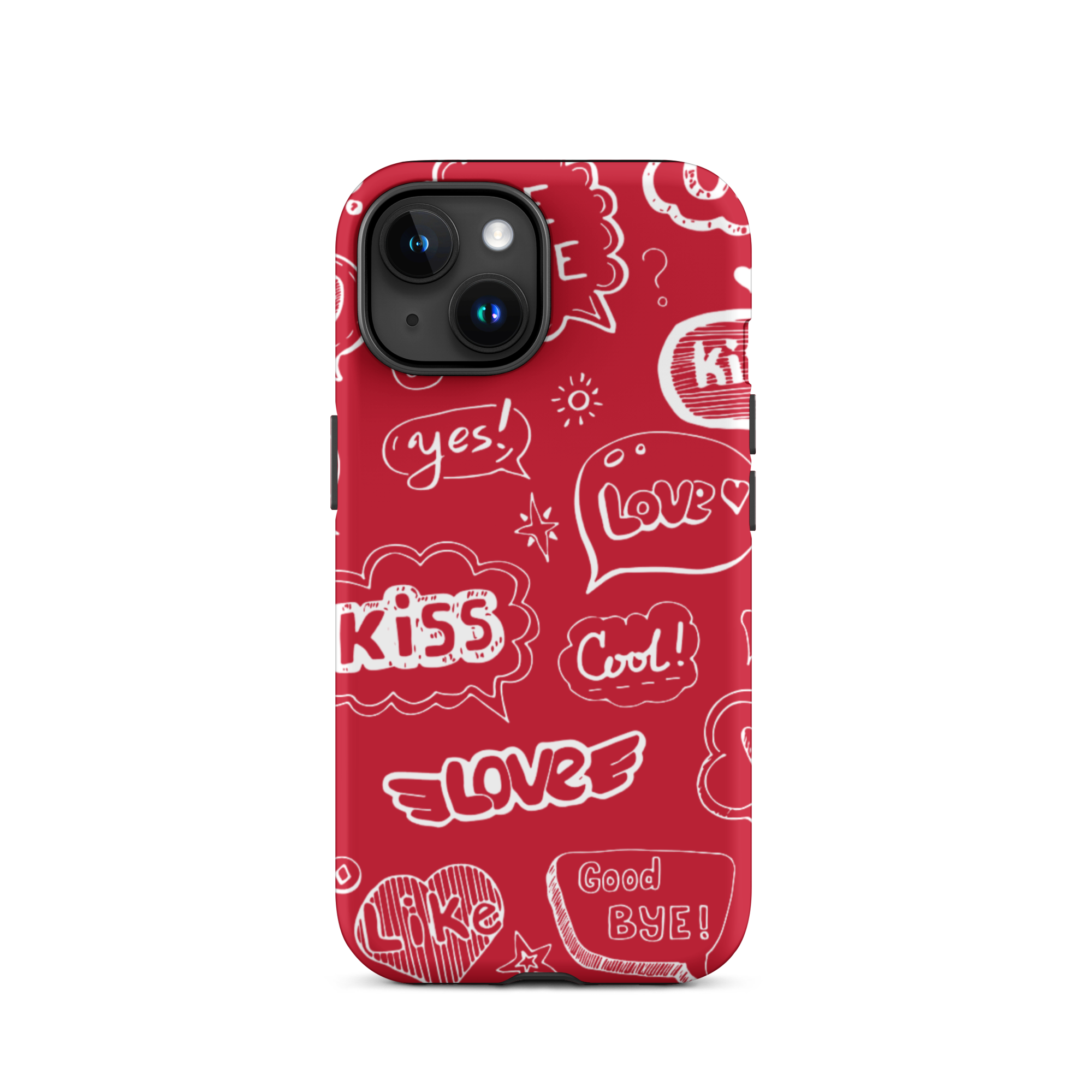 tough case for iphone® / valentine's day kiss