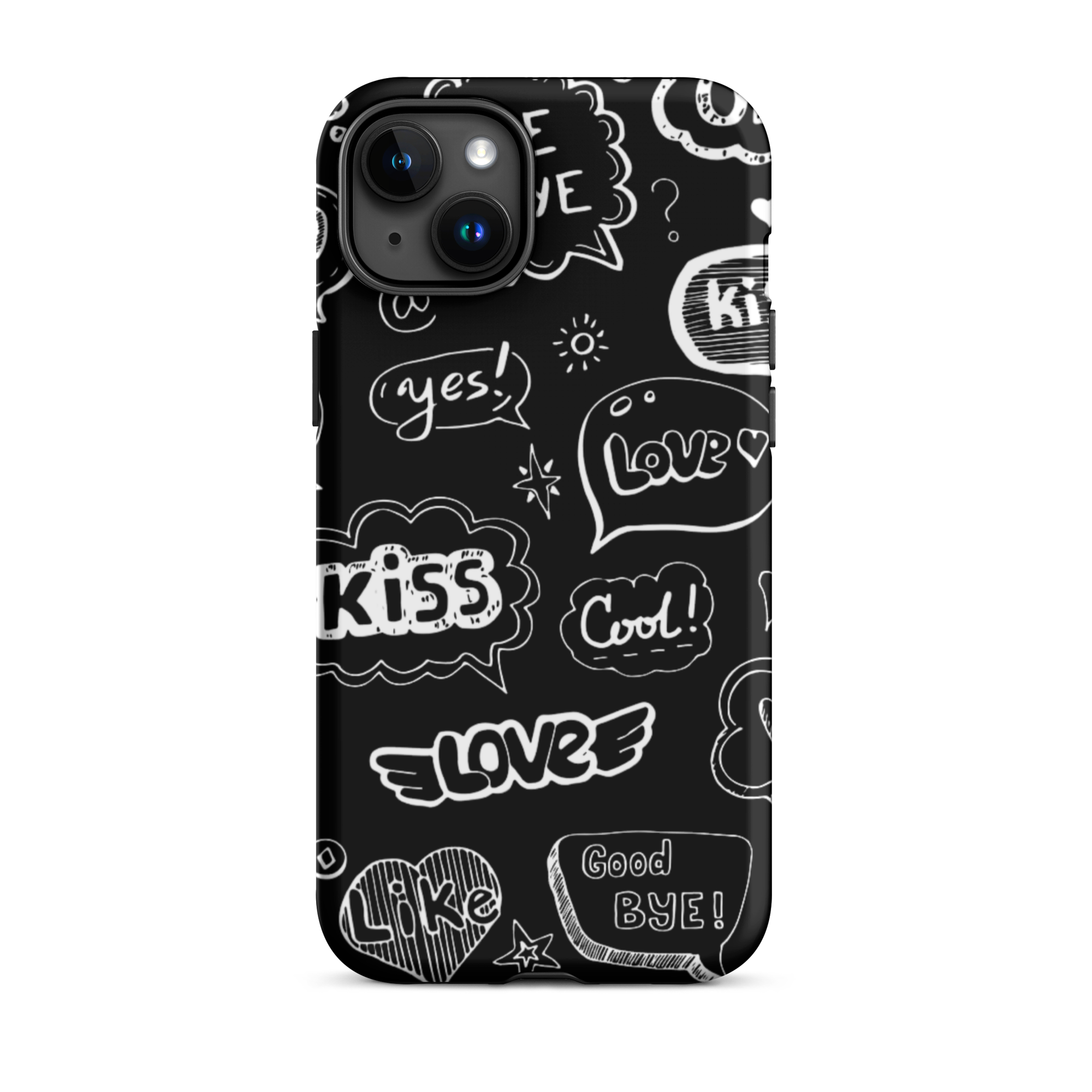 tough case for iphone® / valentine's day kiss