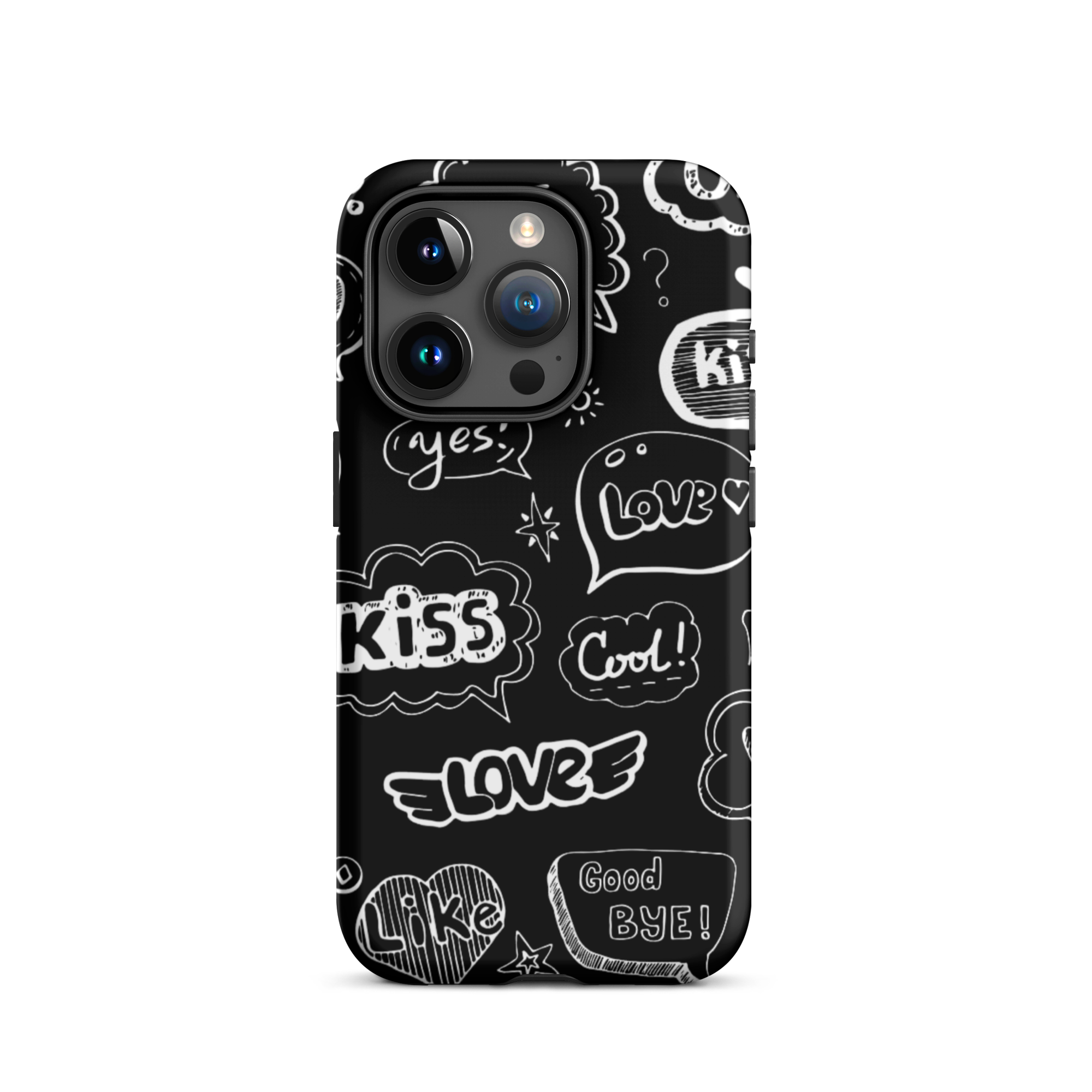 tough case for iphone® / valentine's day kiss