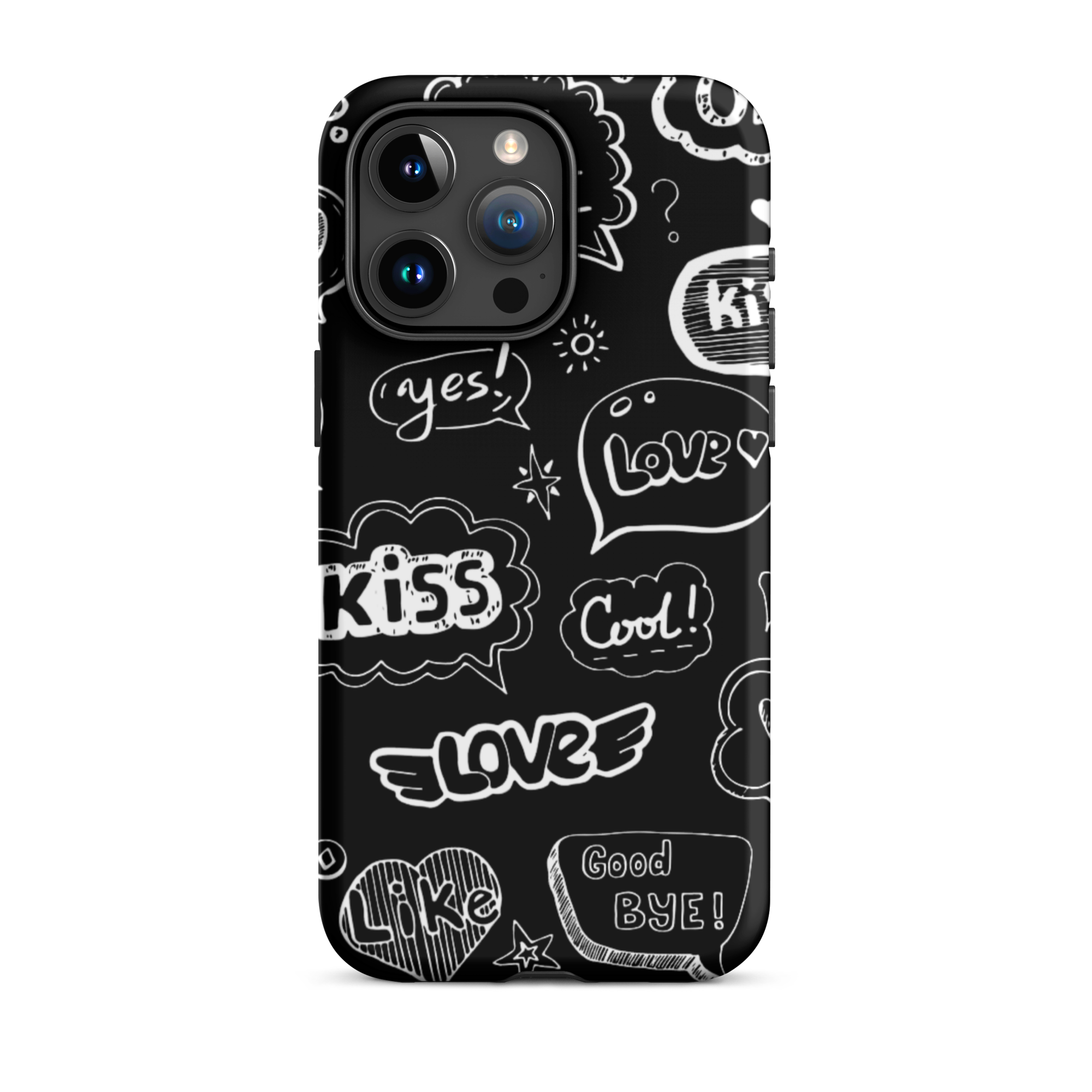tough case for iphone® / valentine's day kiss