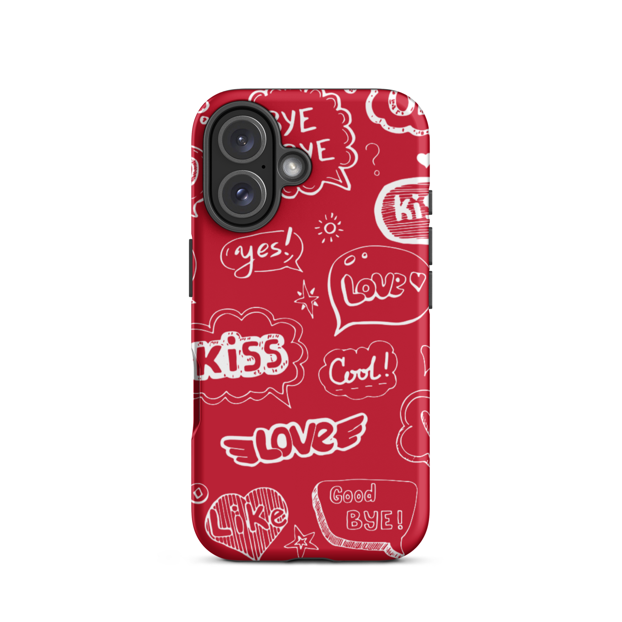 tough case for iphone® / valentine's day kiss