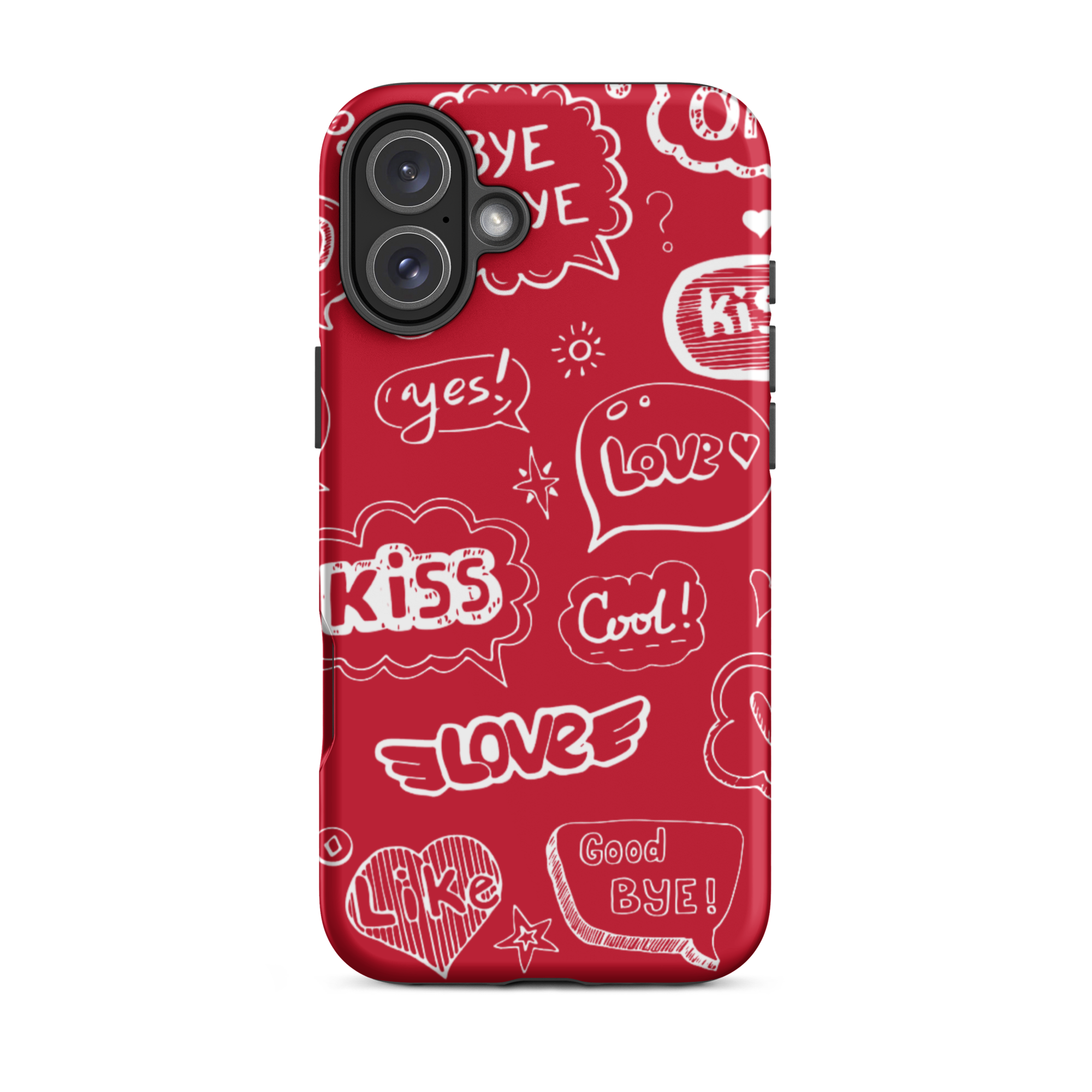 tough case for iphone® / valentine's day kiss
