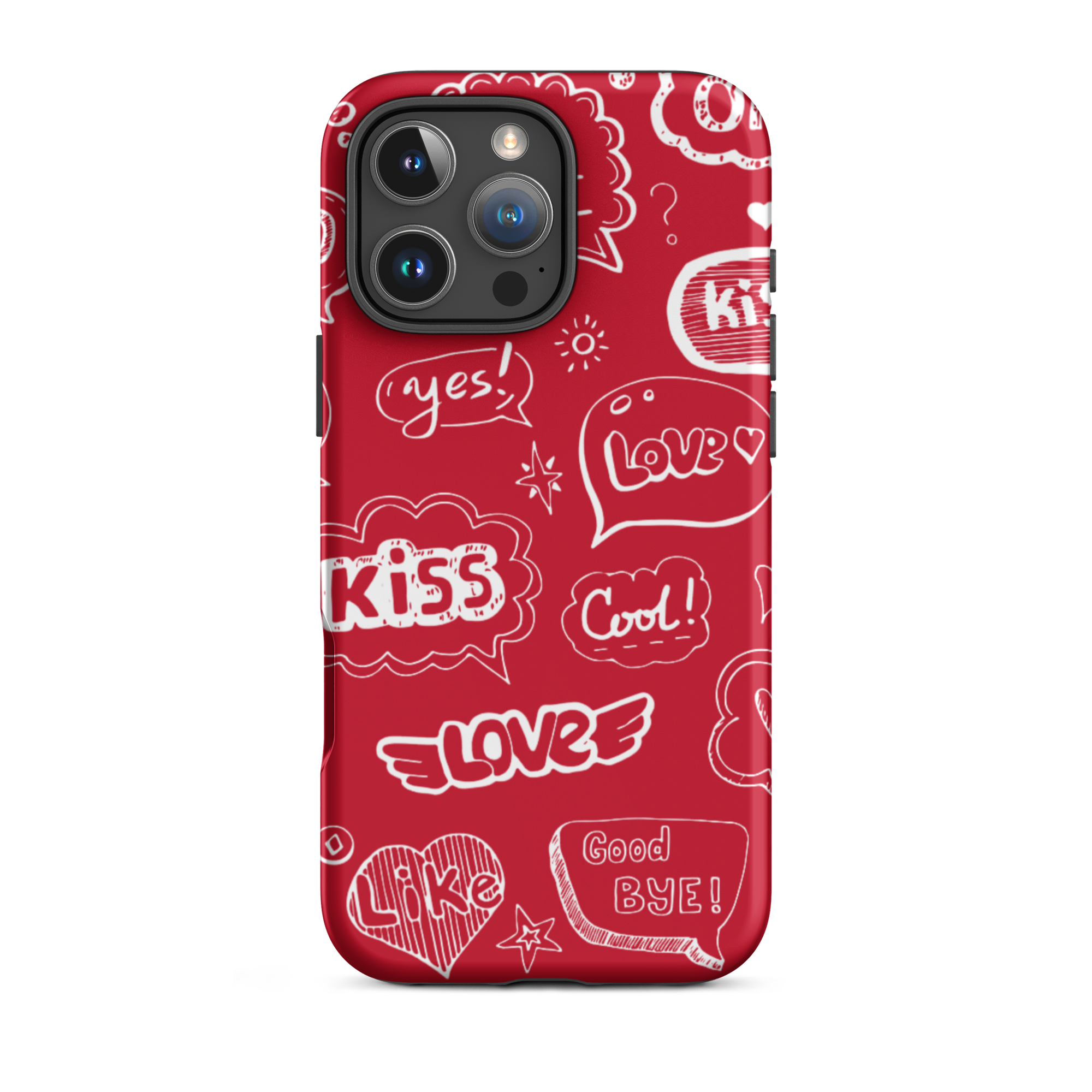 tough case for iphone® / valentine's day kiss