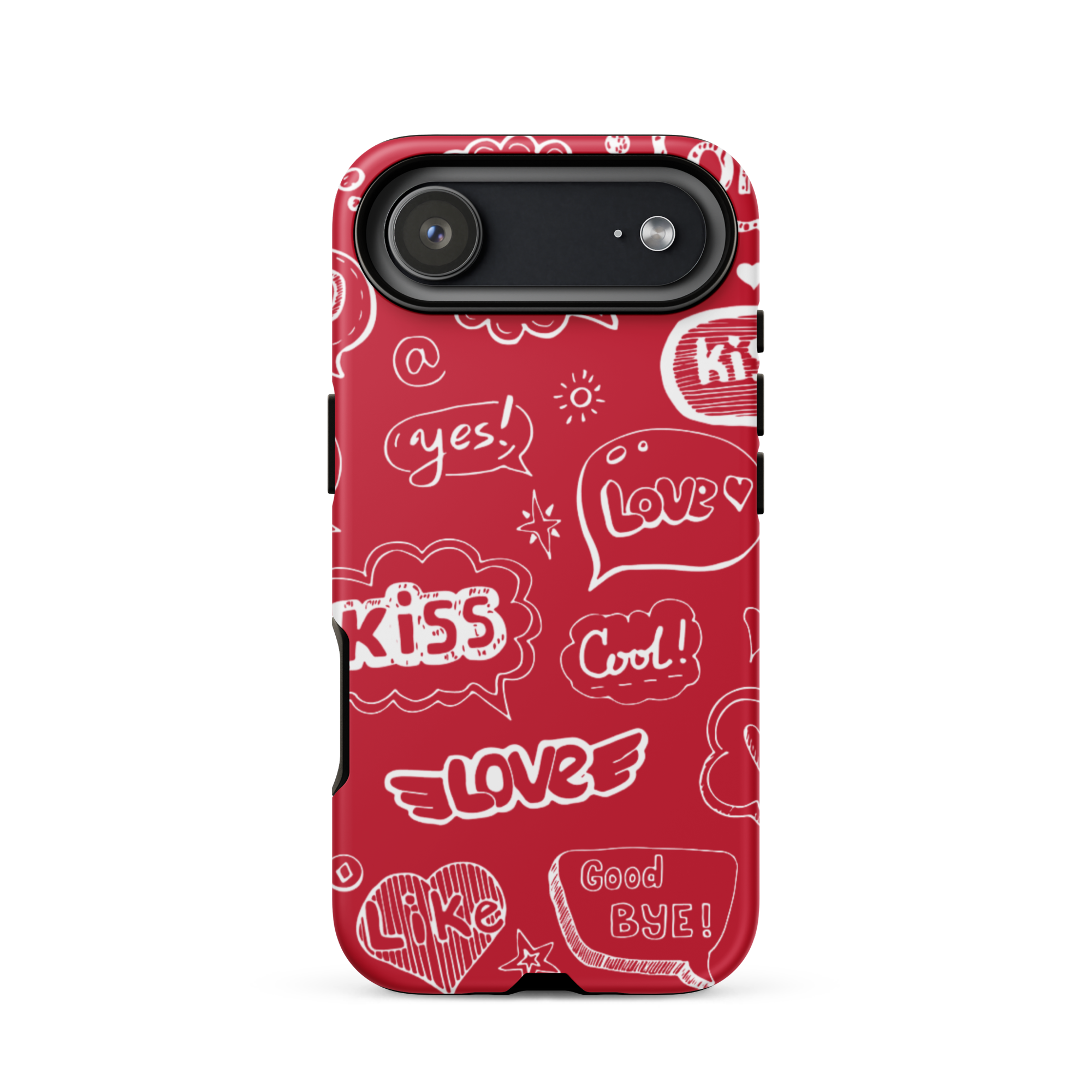 tough case for iphone® / valentine's day kiss