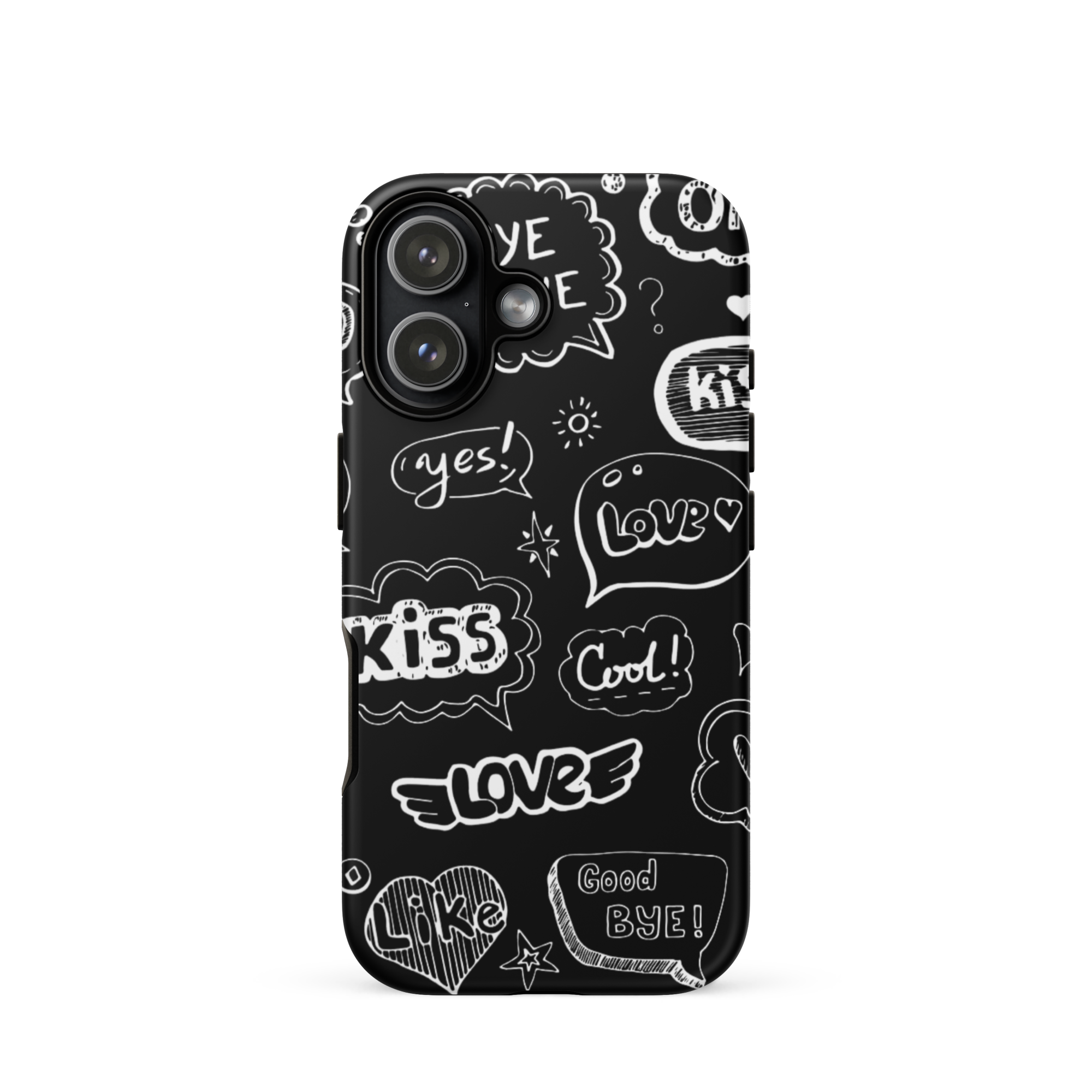 tough case for iphone® / valentine's day kiss