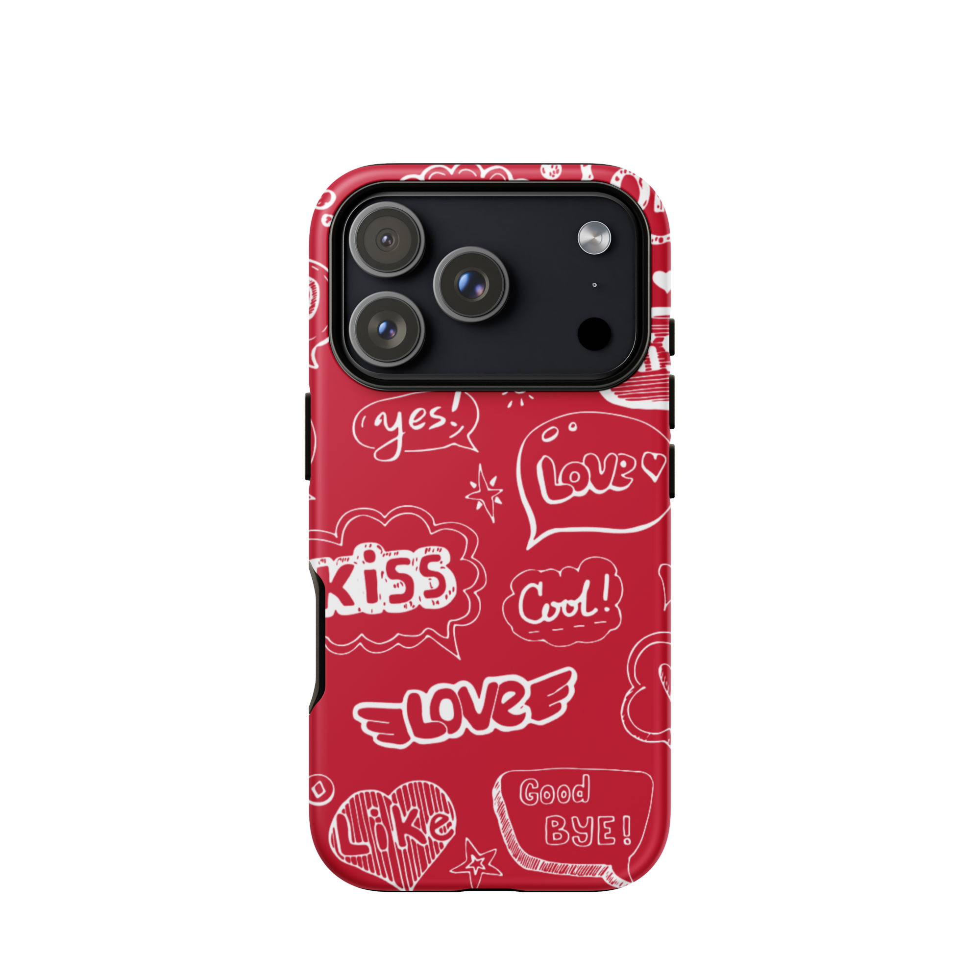 tough case for iphone® / valentine's day kiss