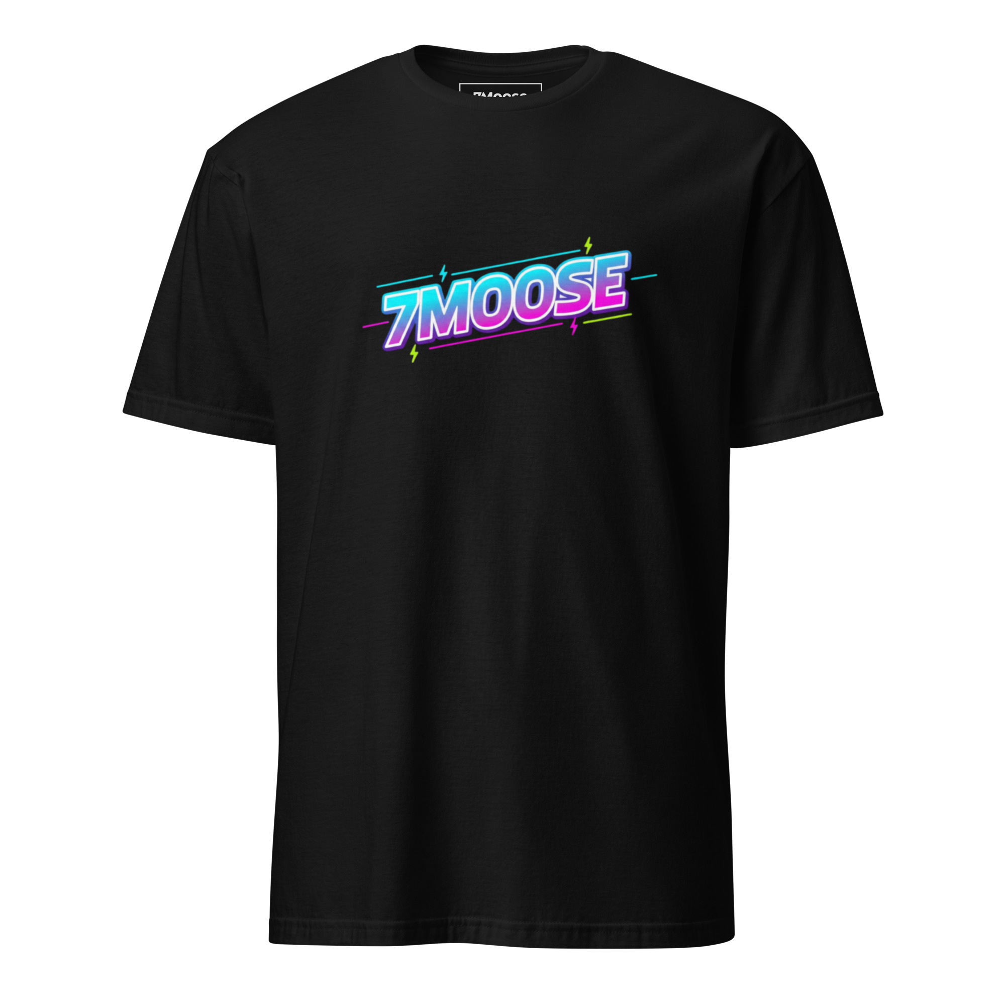 short sleeve unisex t shirt / 7moose neon