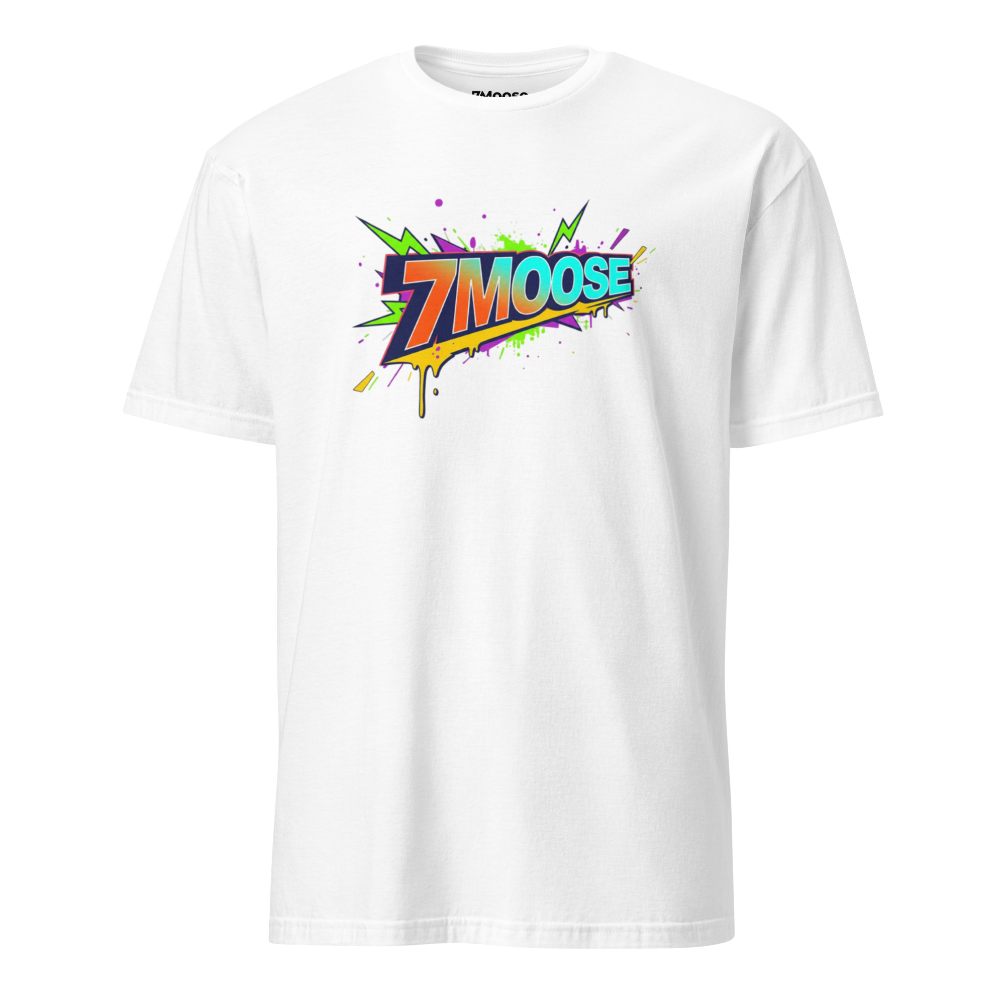 unisex short sleeved t shirt / 7moose ray of color